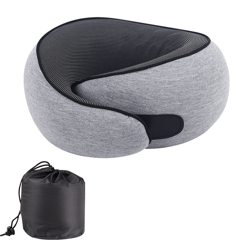 Oreiller cervical de voyage ergonomique avec housse lavable